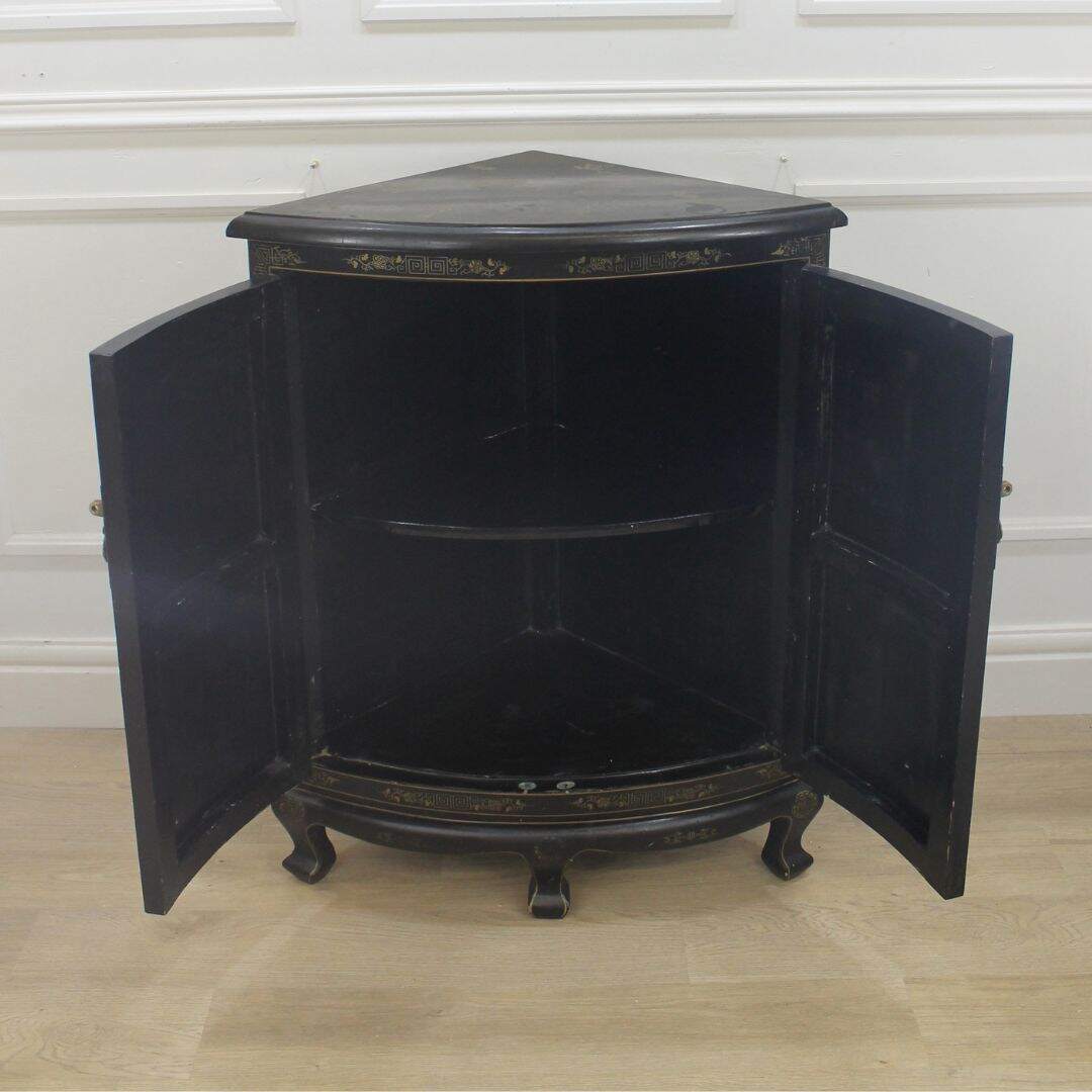 asian corner cabinet