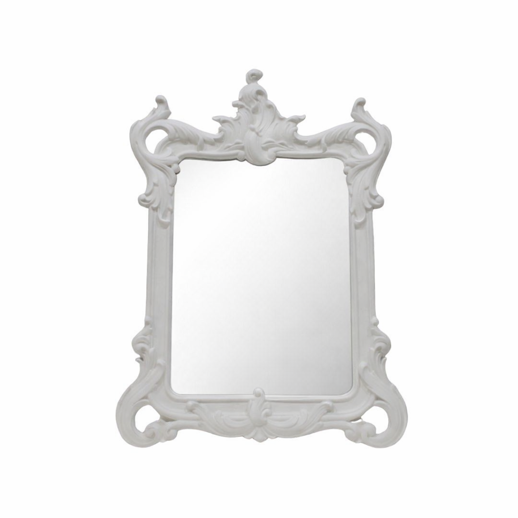Ornate table top mirror