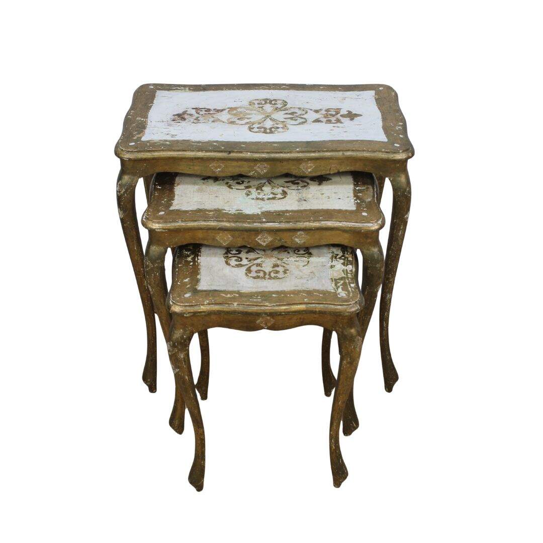 Florentine nesting tables