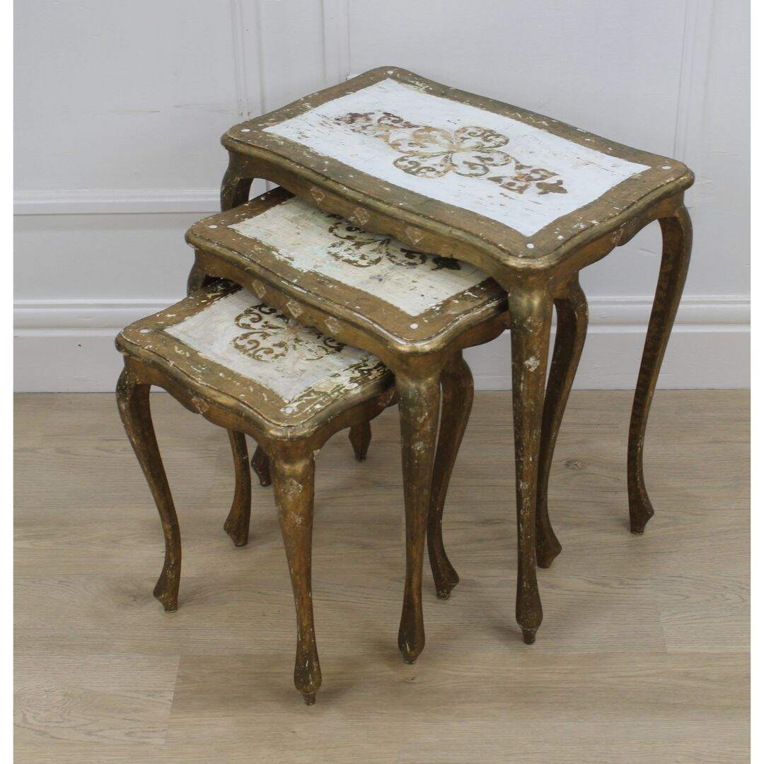 Florentine nesting tables