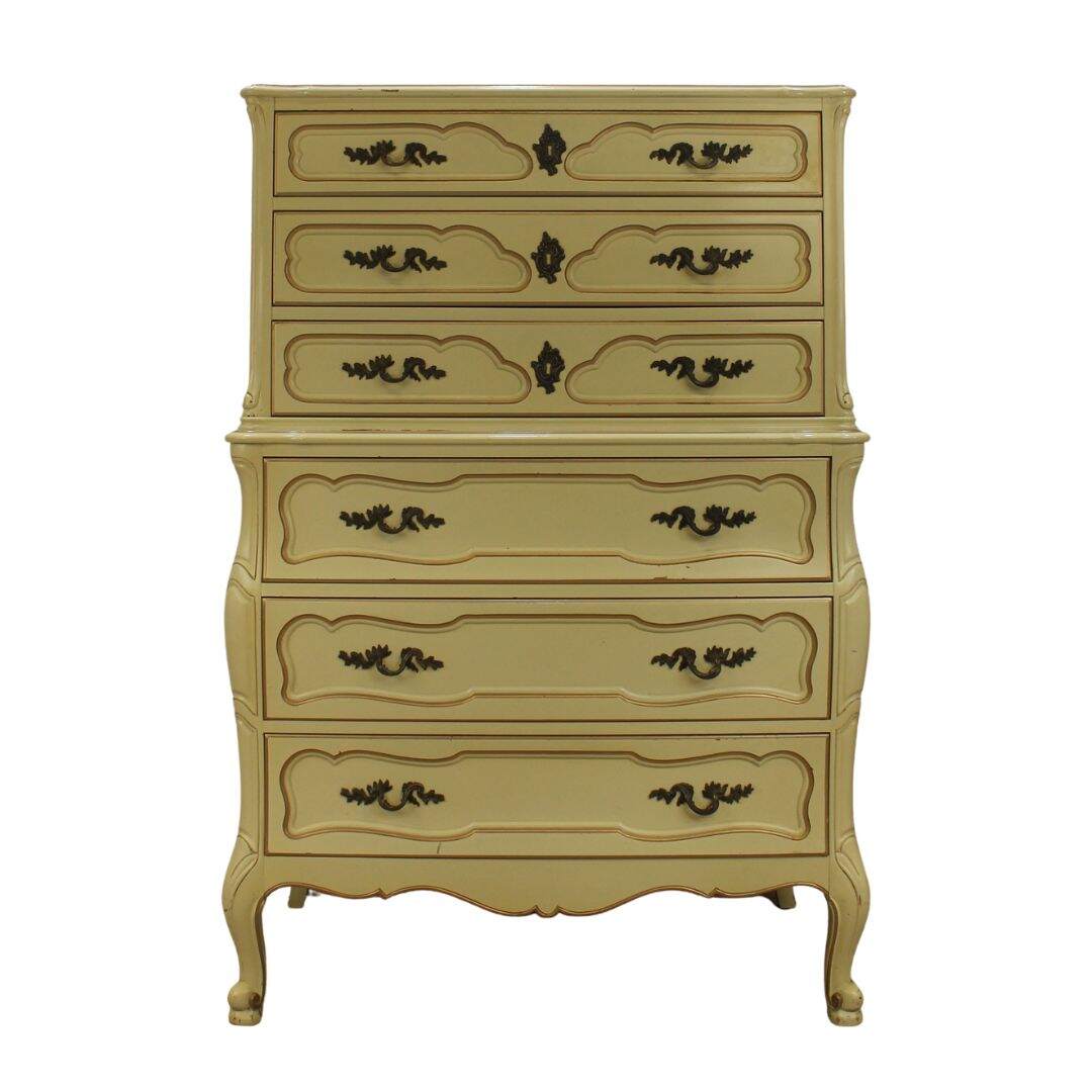french provincial highboy dresser