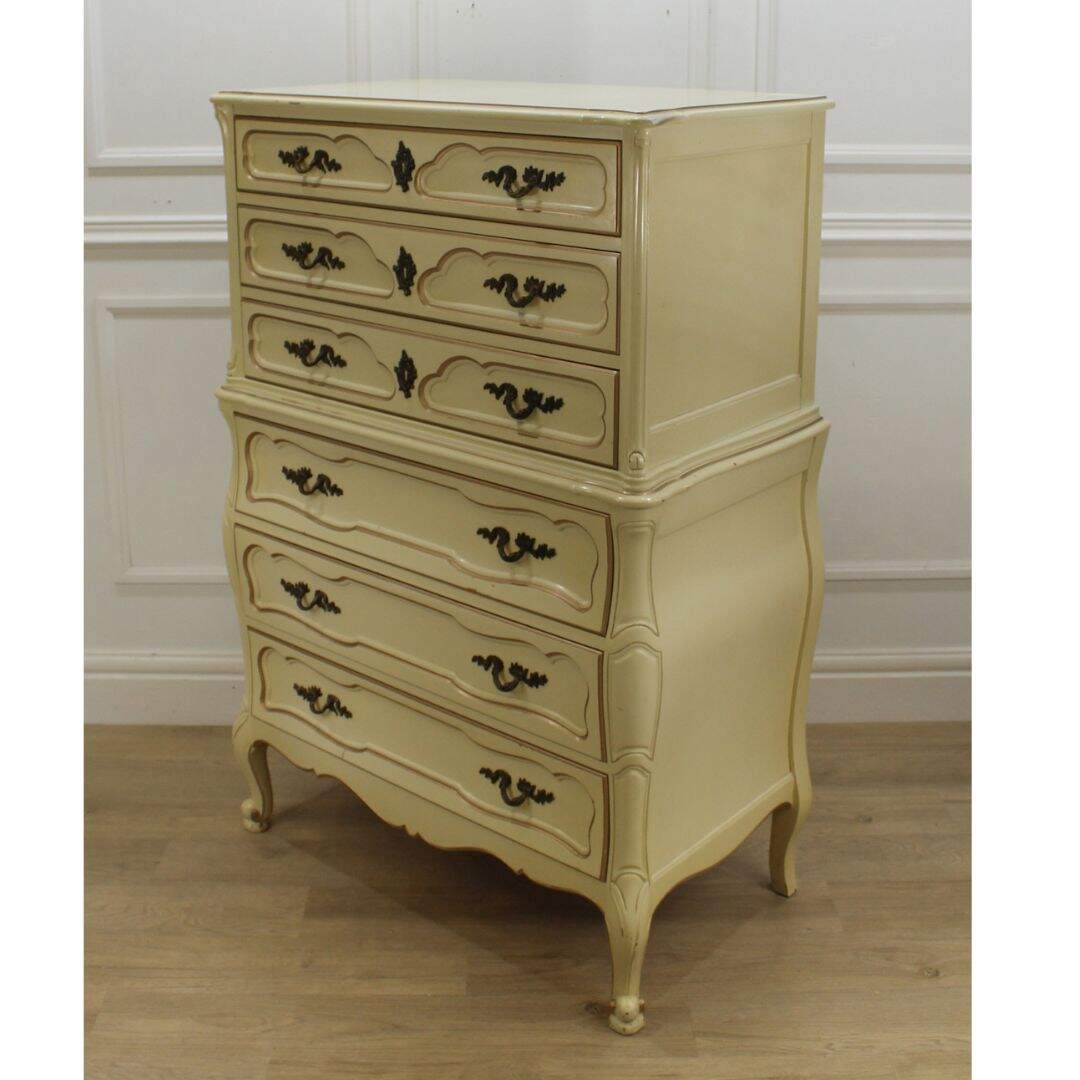 french provincial highboy dresser