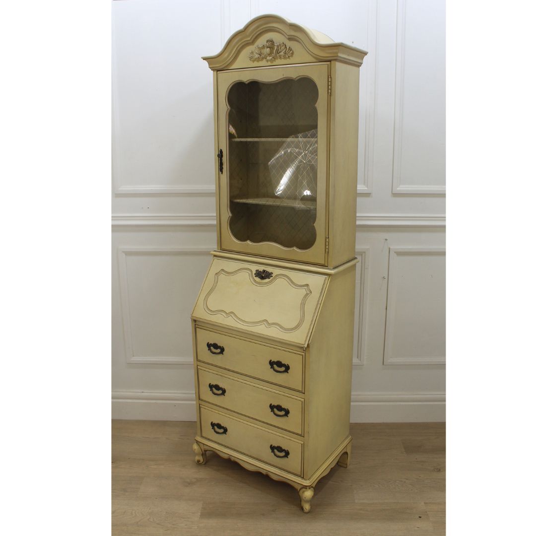 petite secretary desk, unpainted
