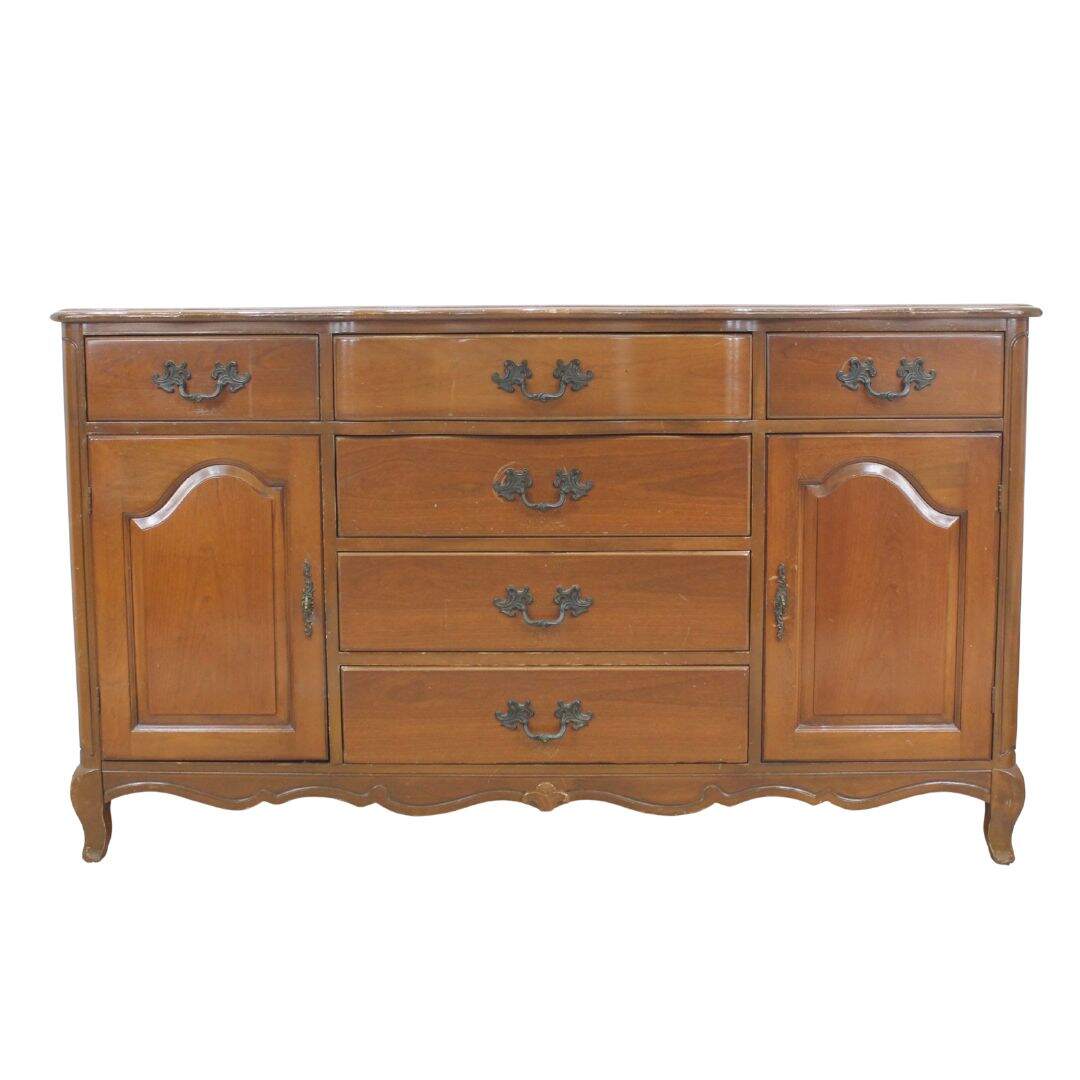 French provincial sideboard, unpainted