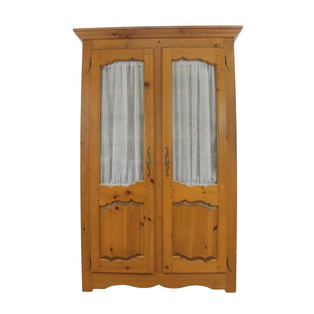 Pine armoire, unpainted
