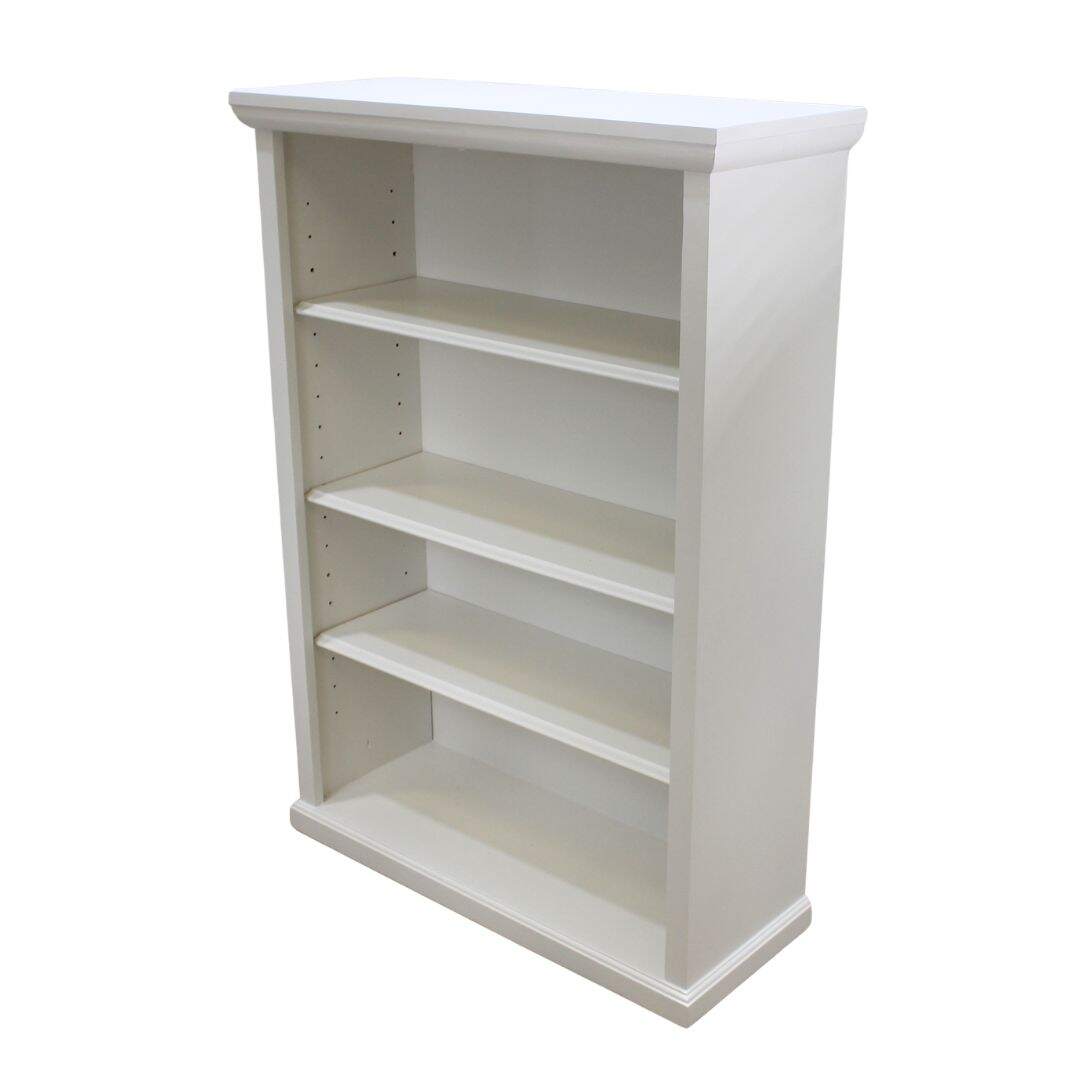 Short wooden bookcase