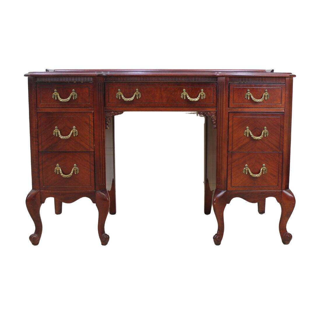 antique cherry mahogany desk, unpainted