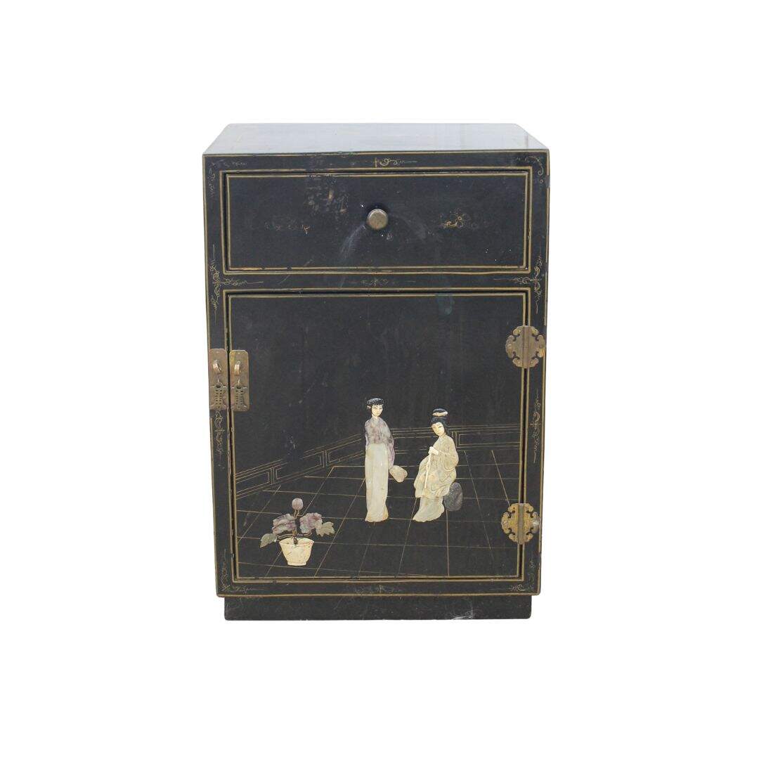 asian night table