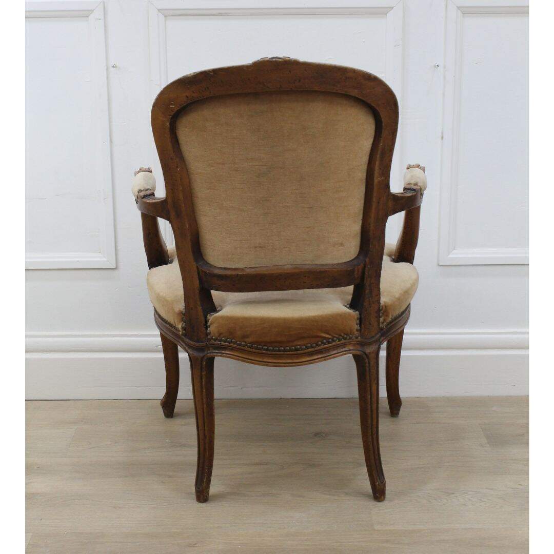 petite bergere chair, unfinished