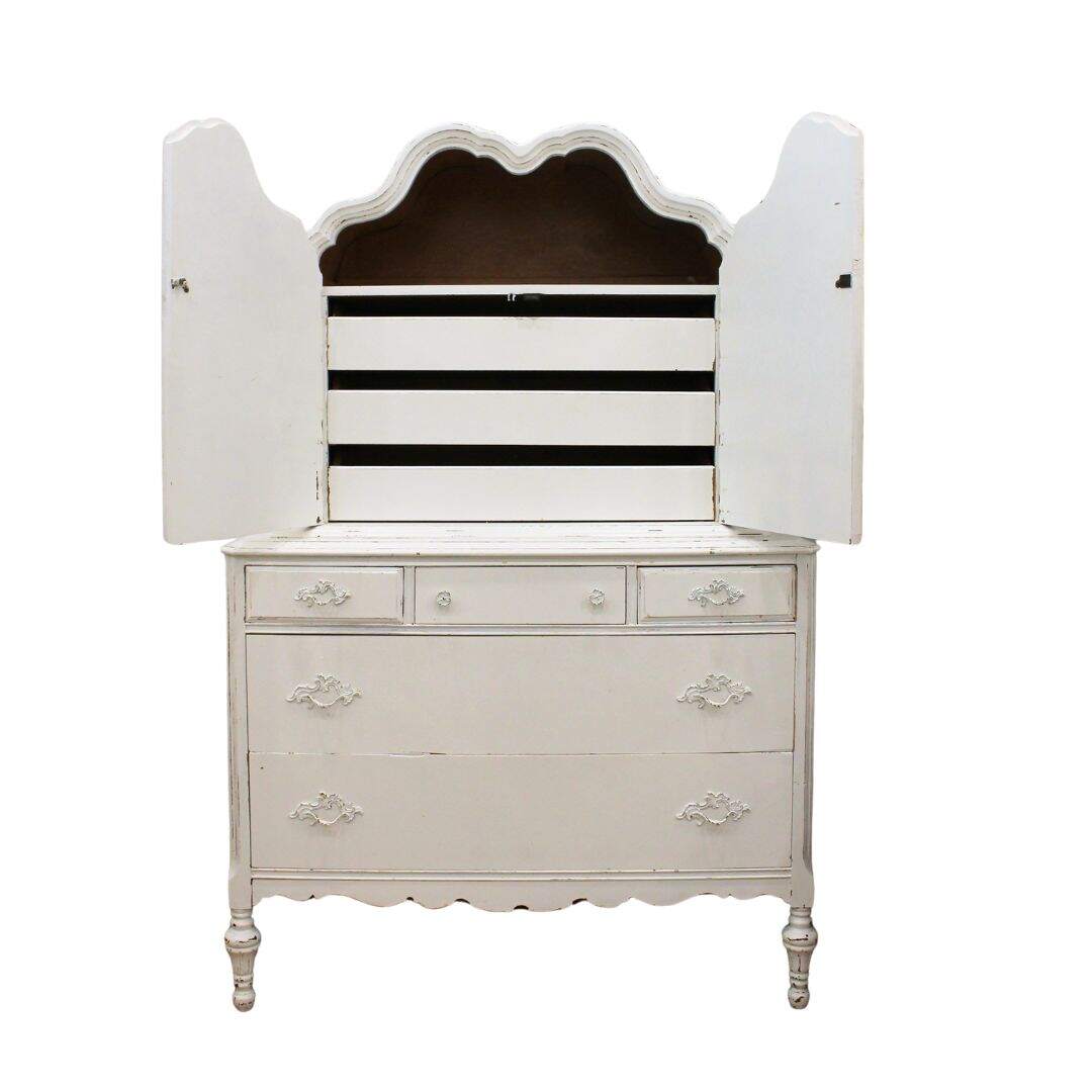 dresser with domed top