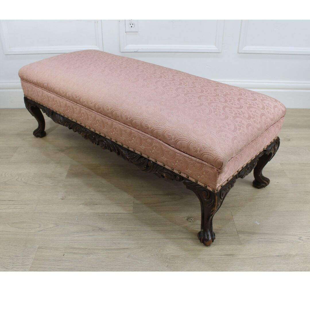 fireside bench, unfinished