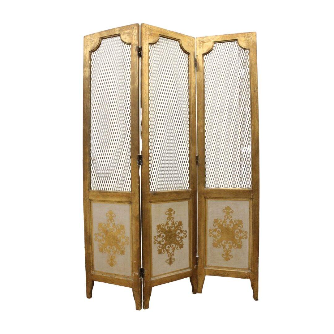 Florentine 3 panel screen