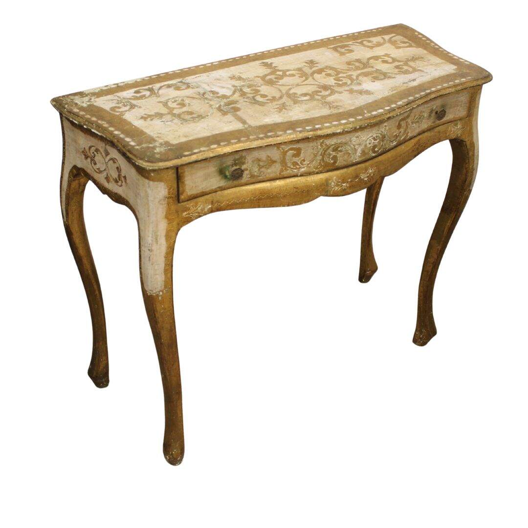 Florentine hall table with drawer