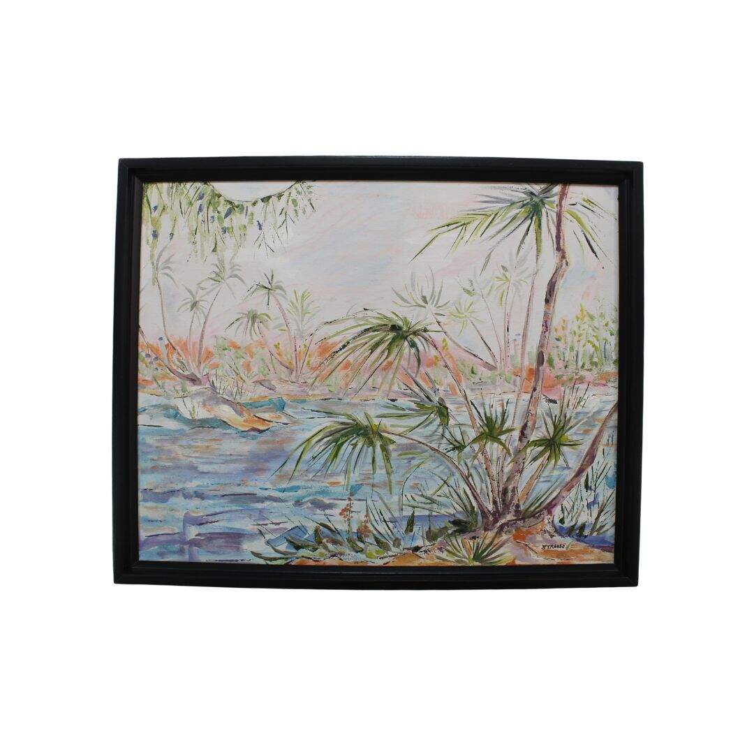Florida scene painting