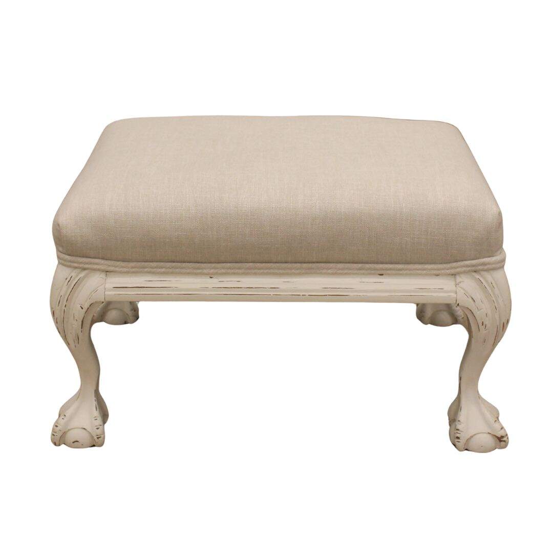 footstool with claw feet