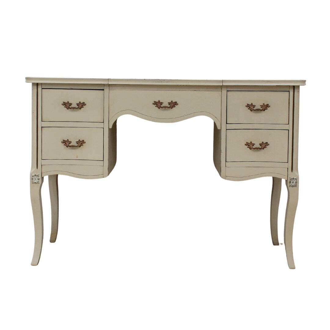 french provincial flip top vanity