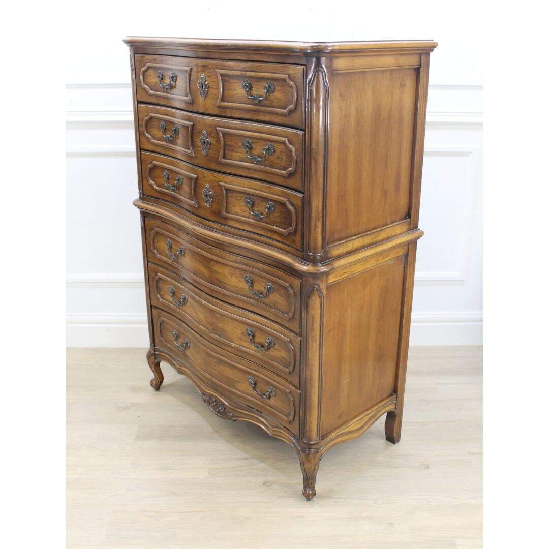 Large French provincial dresser, unpainted