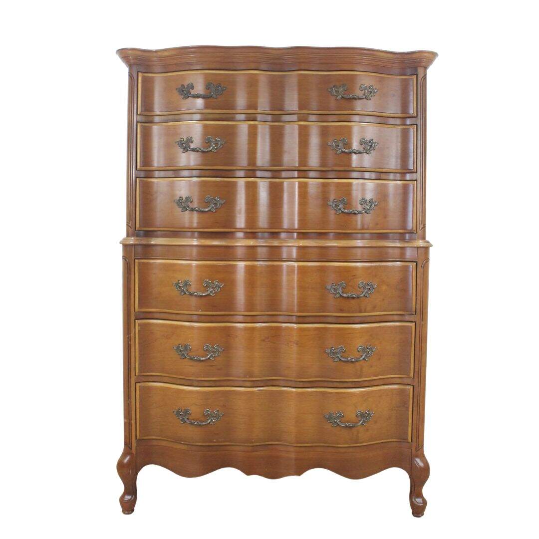 french provincial higboy dresser, unpainted