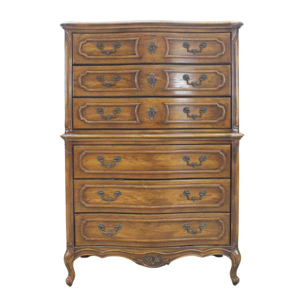 Large French provincial dresser, unpainted