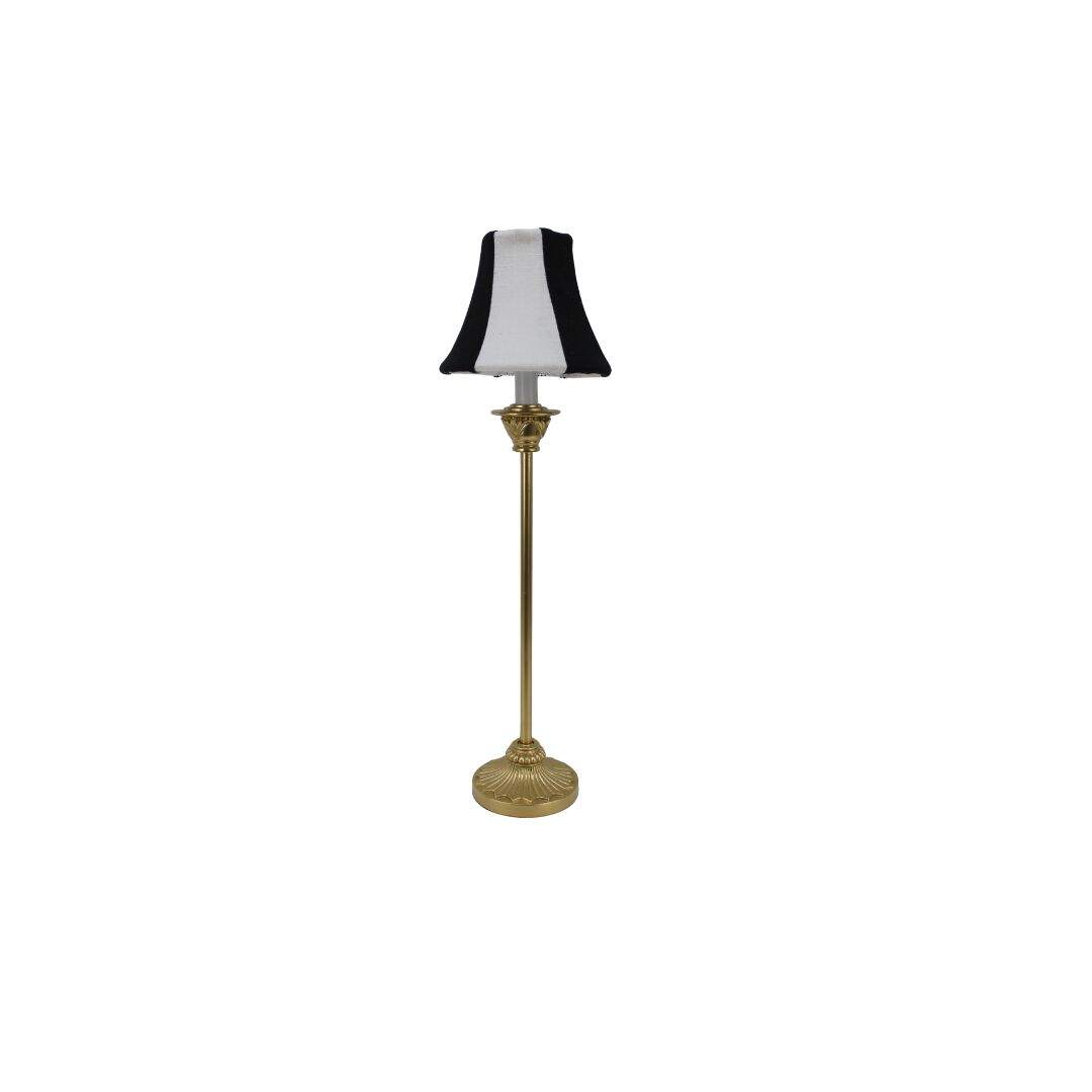 gold candlestick lamp