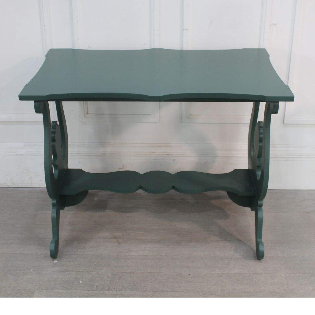 Green side table