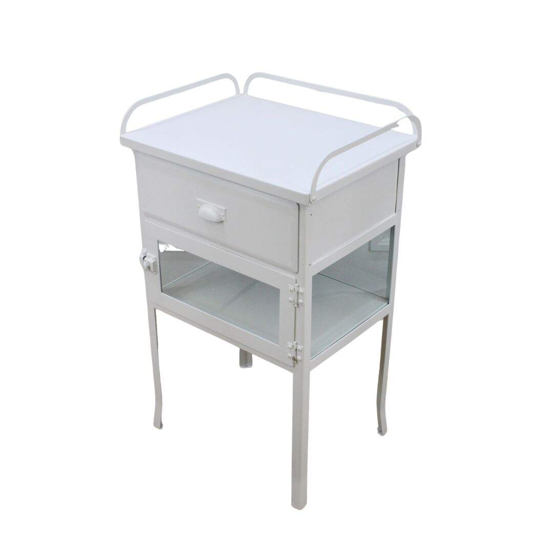 metal apothecary cabinet