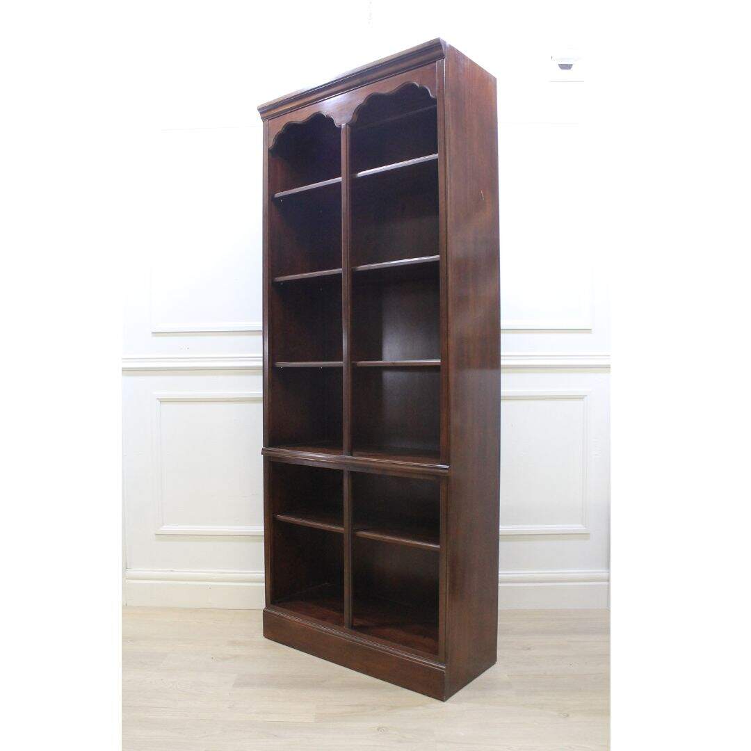 pair bookcases, unpainted