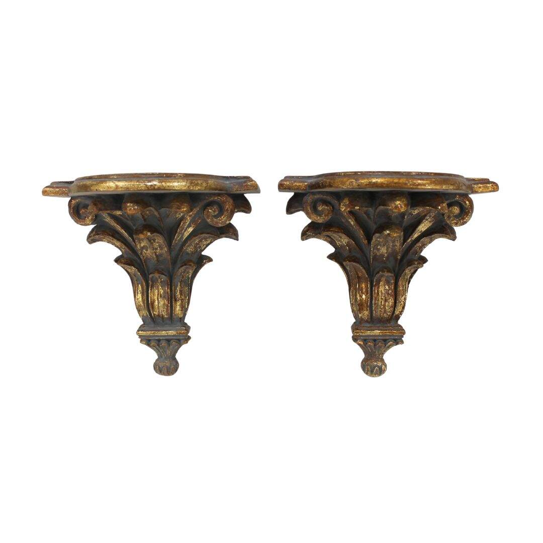 Acanthus wall shelves
