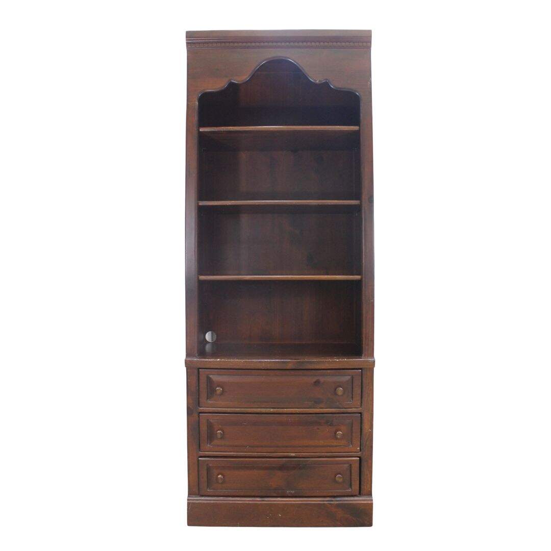 Pine bookcase, unpainted