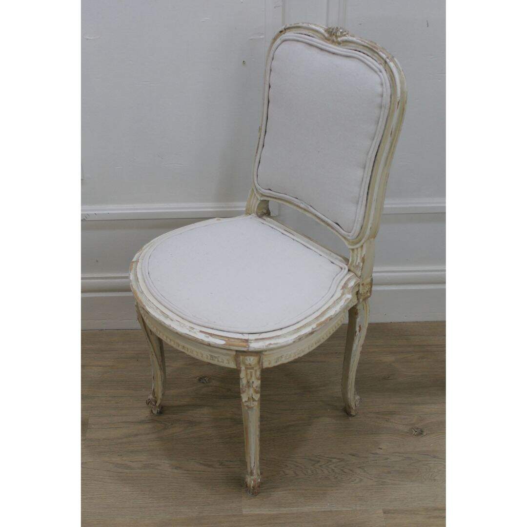 Set of 4 petite French chairs