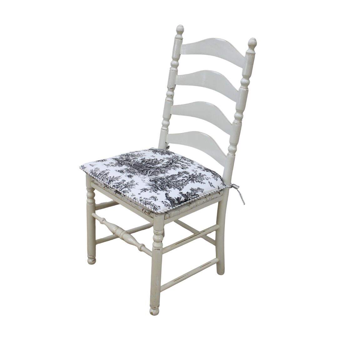 Set of 4 ladder back chairs