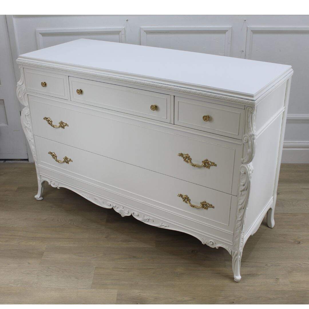 very nice dresser with carving