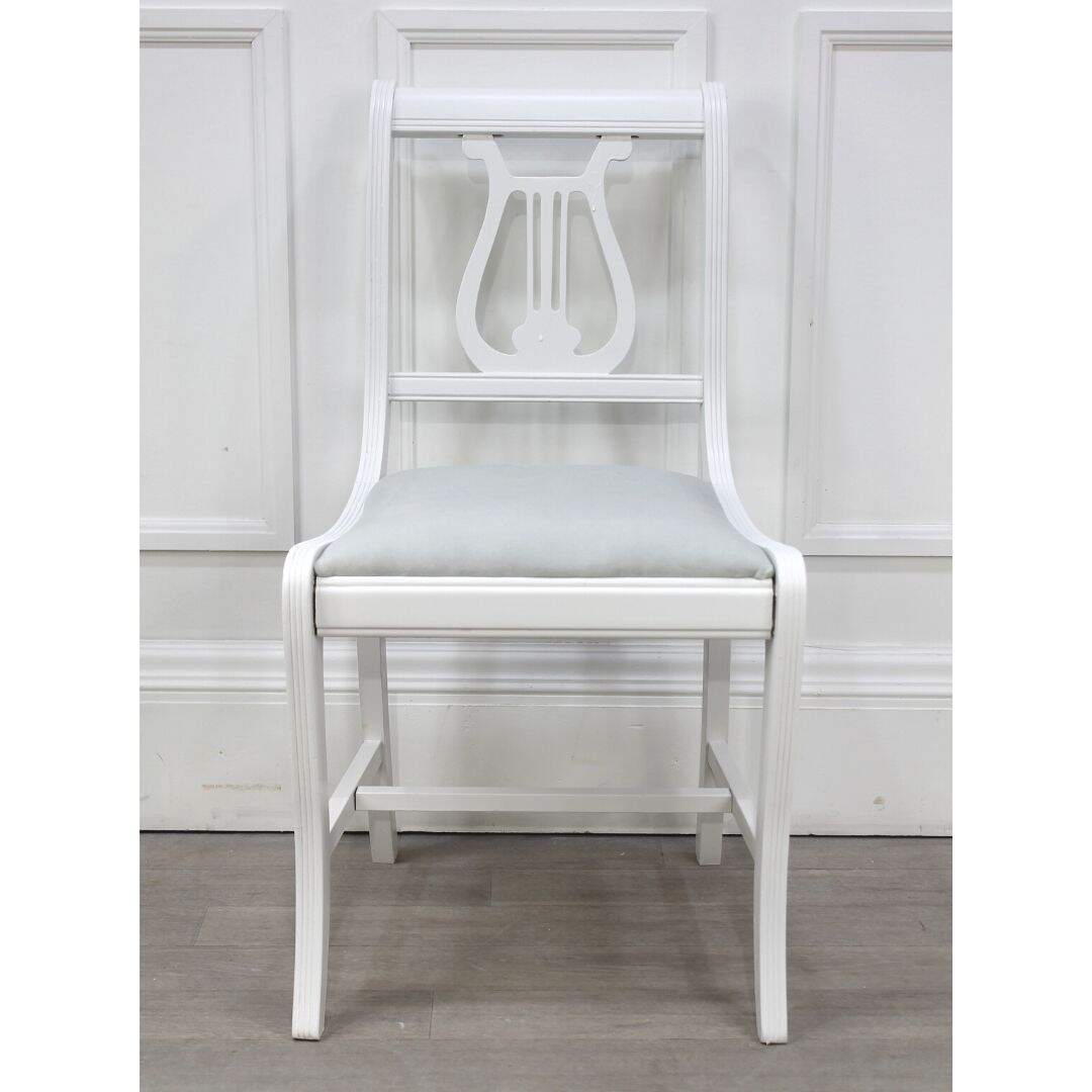 Lyre back chair