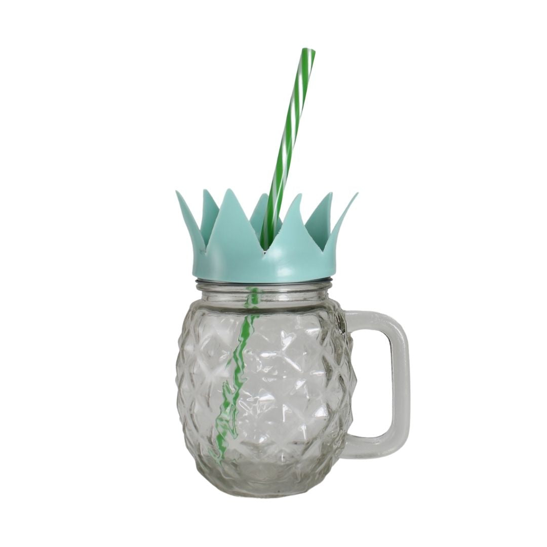 Pineapple jar, green