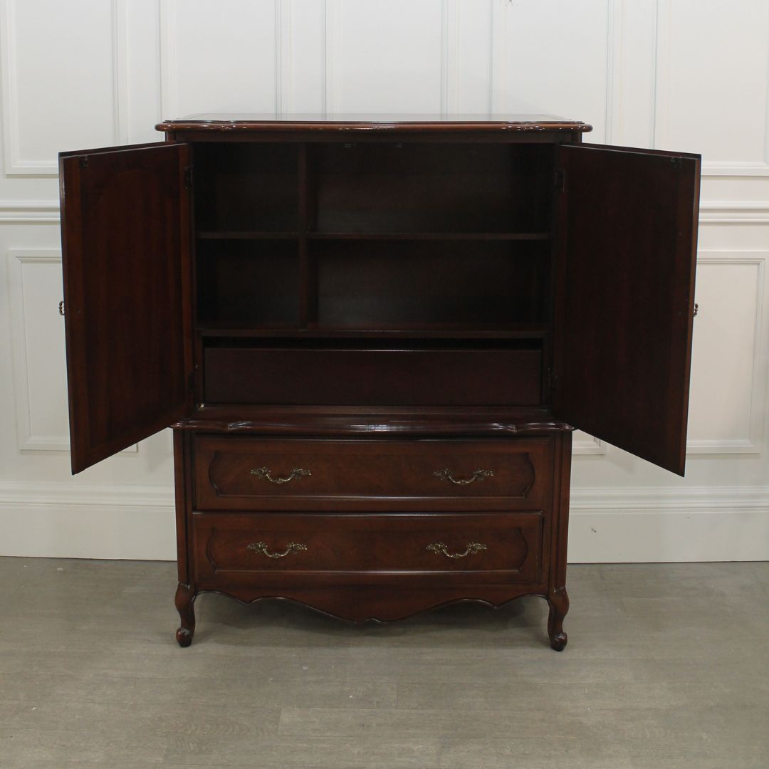 french provincial dresser with doors