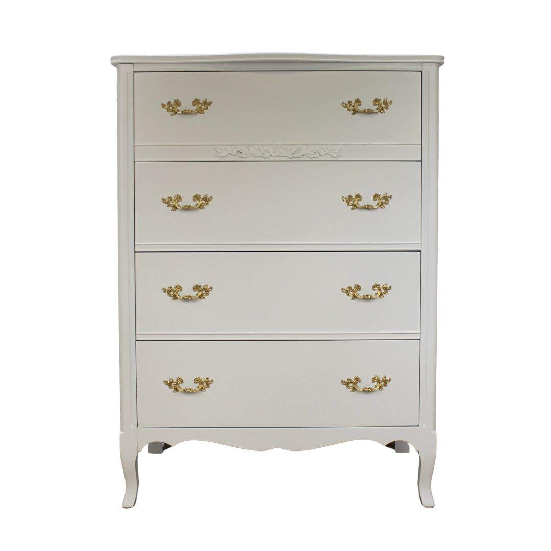 French provincial highboy dresser