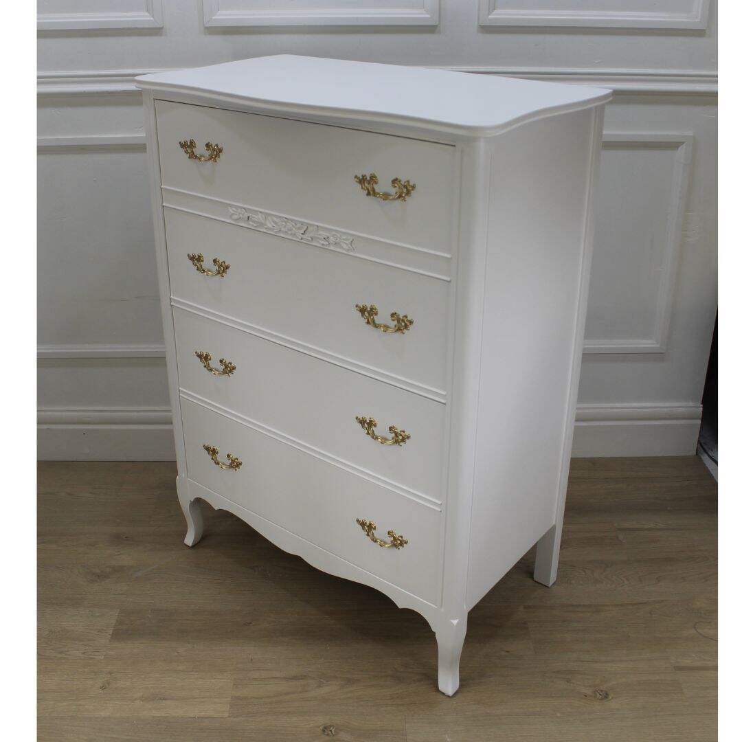 French provincial highboy dresser