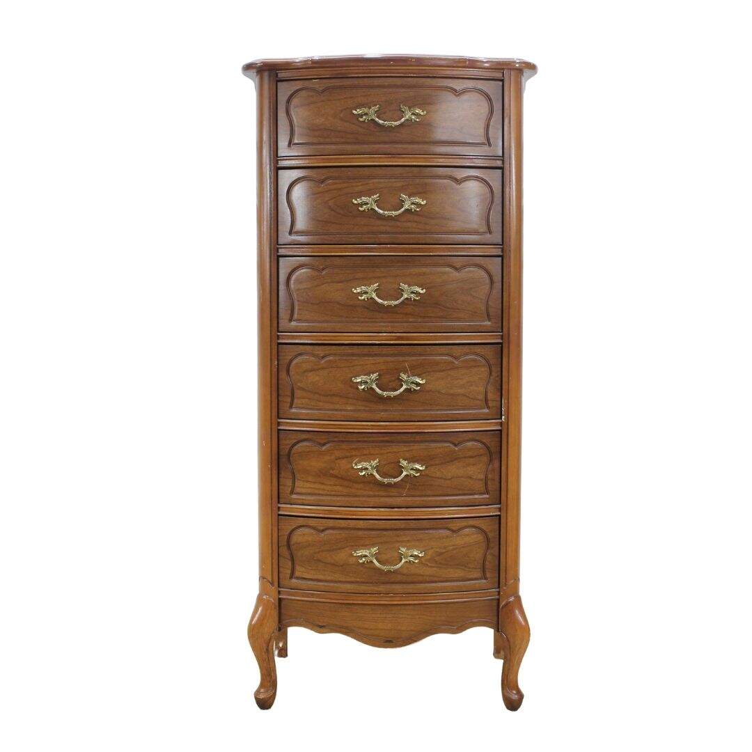 French provincial lingerie chest, unpainted