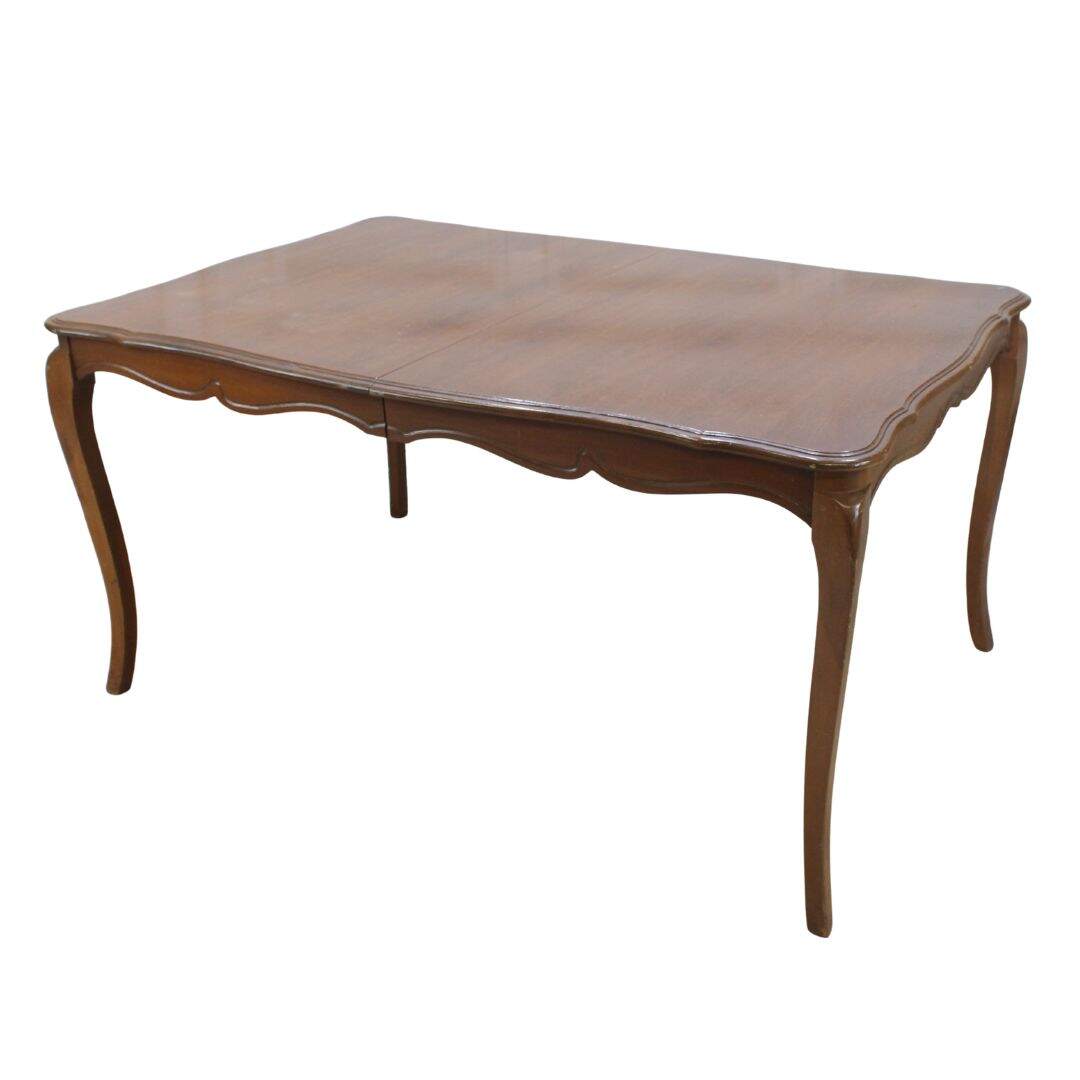 French provincial rectangular dining table, unpainted