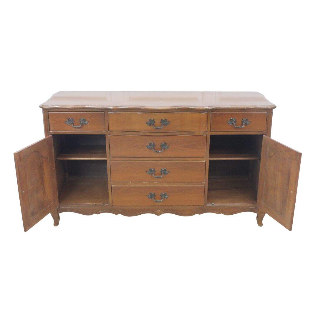French provincial sideboard, unpainted