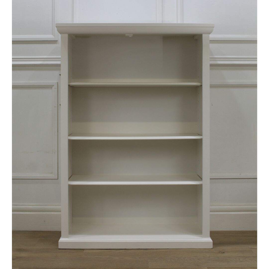 Short wooden bookcase