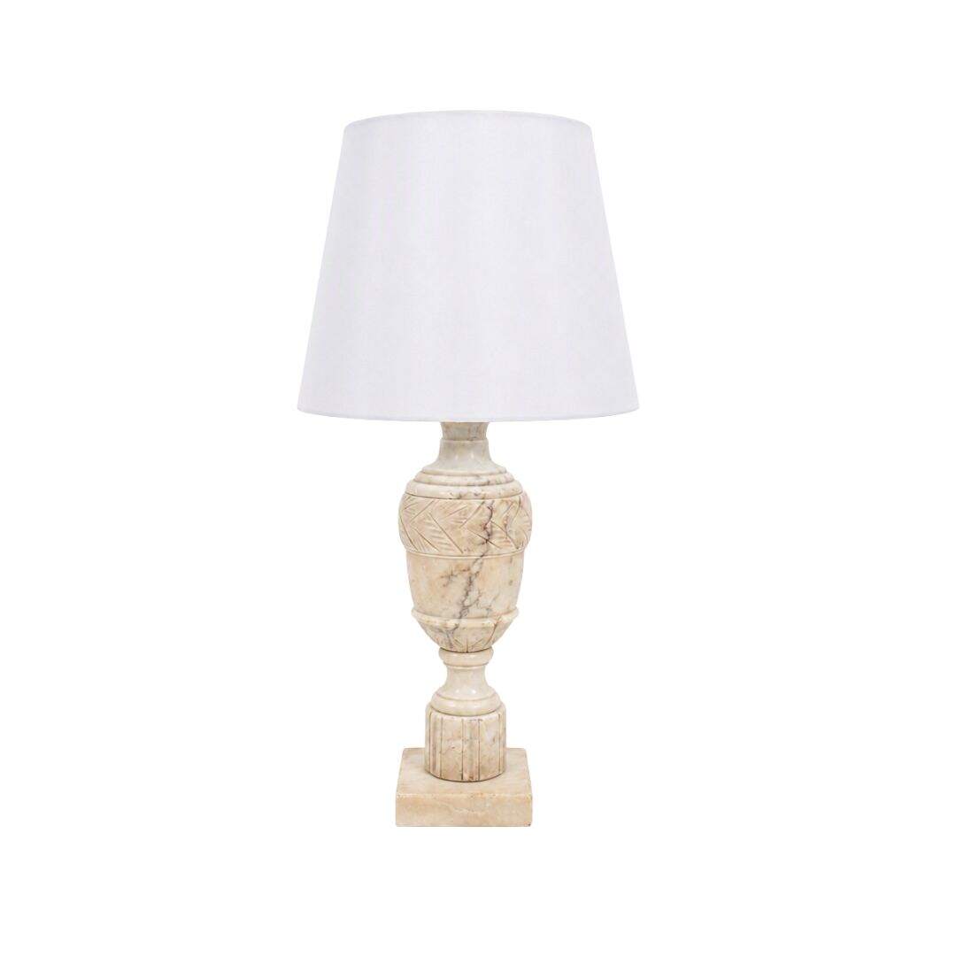 Alabaster lamp