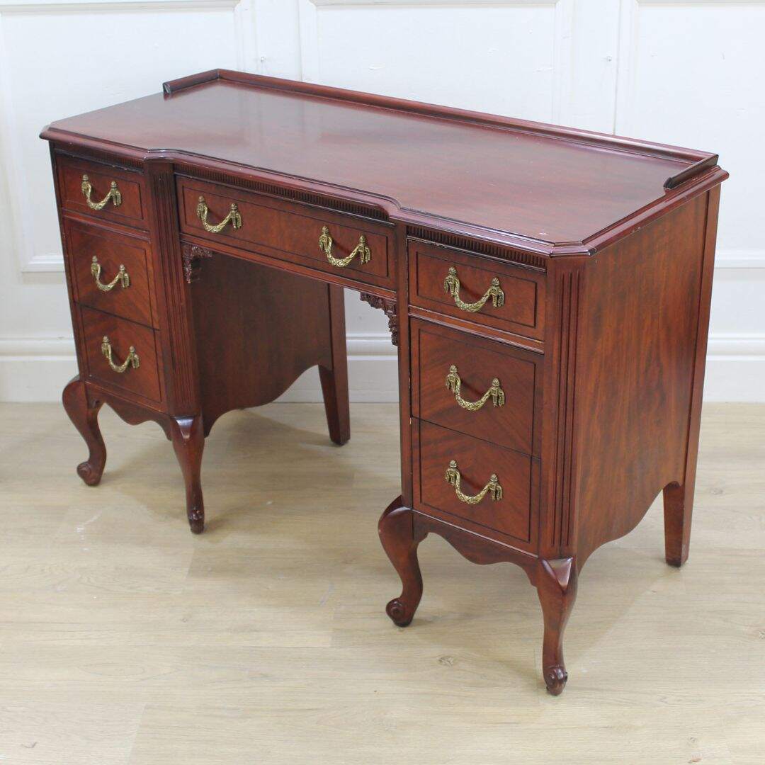 antique cherry mahogany desk, unpainted