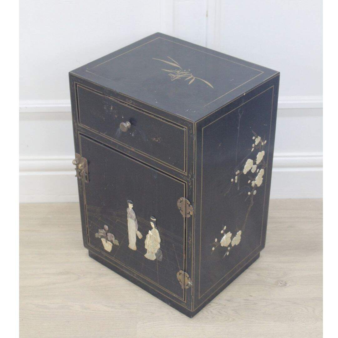 asian night table