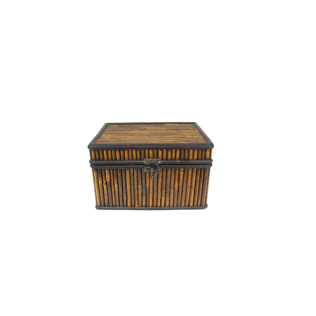 bamboo lidded box