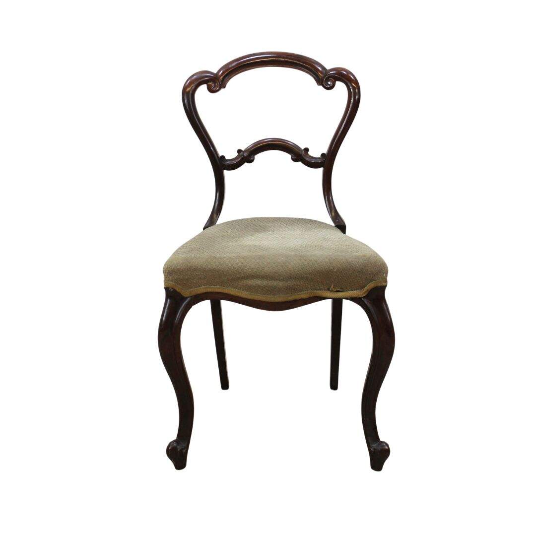 boudoir chair, unfinished