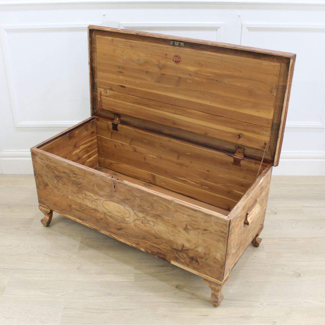 cedar chest, unpainted
