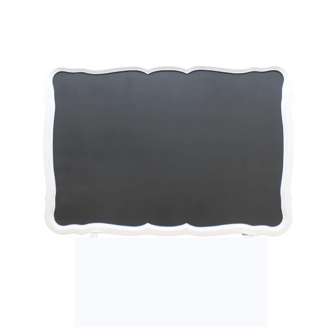 chalkboard with curvy frame