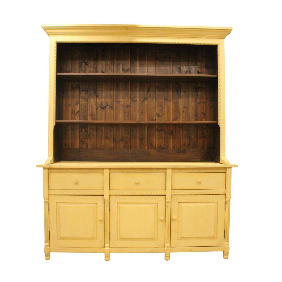 pine buffet and hutch