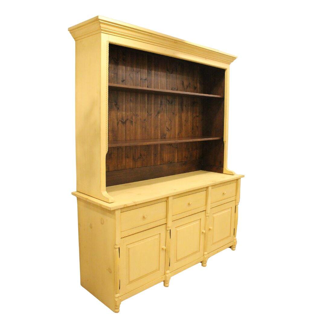 pine buffet and hutch